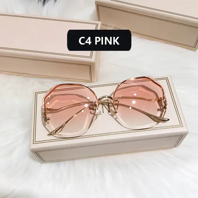 Trimmed Lens Sunglasses - High Trend Coture