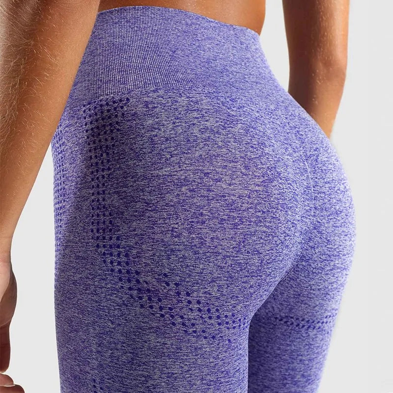 Leggings Fitness sin Costuras de Cintura Alta - High Trend Coture
