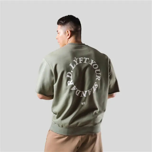 Camiseta Oversize Gym con Bolsillos - High Trend Coture