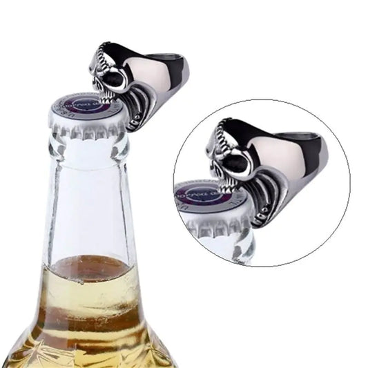 Punk Dual-Purpose Skull Ring - High Trend Coture