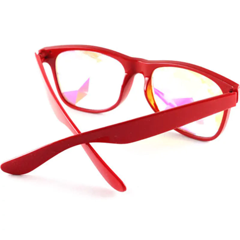 Kaleidoscope Sunglasses: Colorful Party Eyewear - High Trend Coture