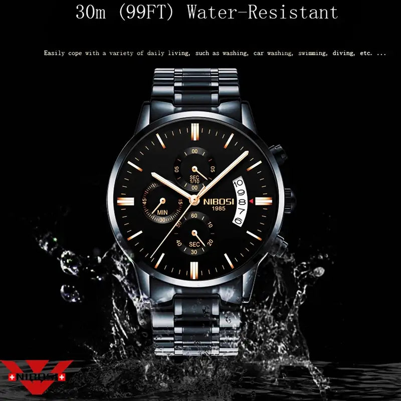 Reloj de Pulsera Cronógrafo Elegante Waterproof - High Trend Coture
