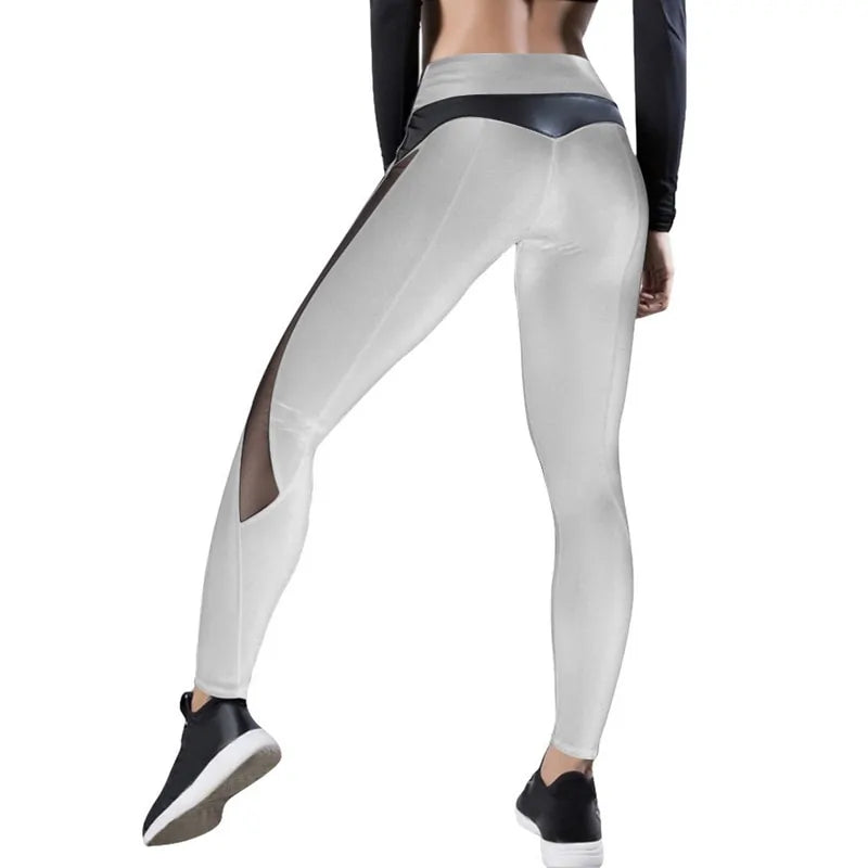 Leggings de Cintura Alta y Bolsillos Cargo Traseros - High Trend Coture