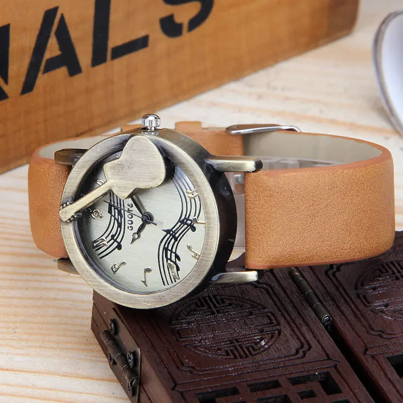 Women Fashion Tuitar Music Casual Watch - High Trend Coture