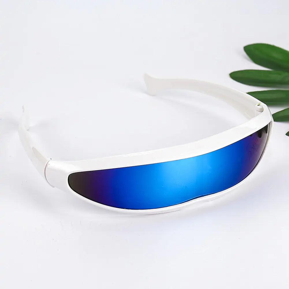 Futuristic Narrow Cyclops Sunglasses - High Trend Coture