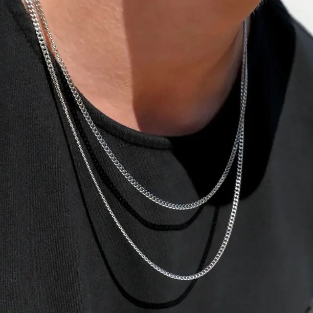Twisted Rope Links Collar Necklace - High Trend Coture