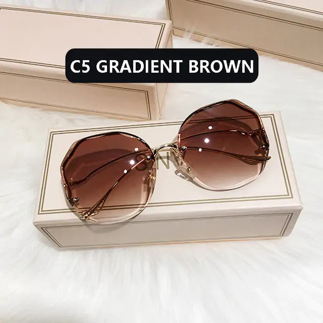 Trimmed Lens Sunglasses - High Trend Coture