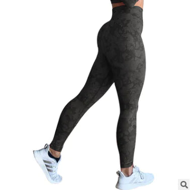 Leggings de Cintura Alta Tobilleros sin Costuras - High Trend Coture