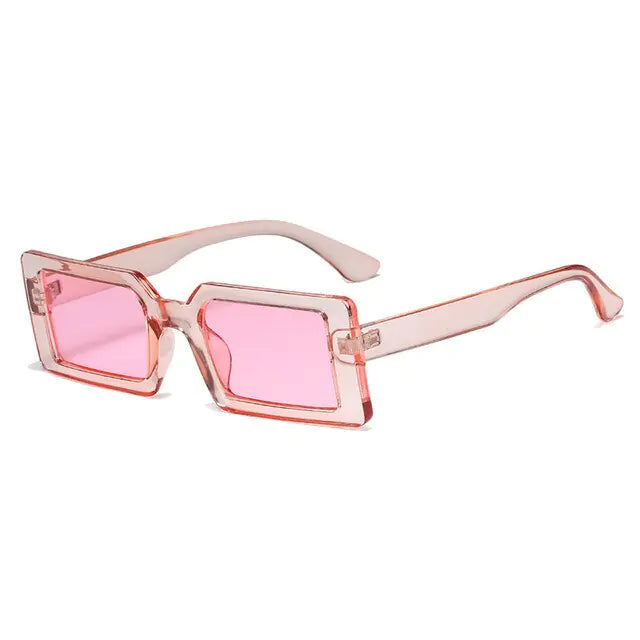 Rectangle Vintage Sunglasses UV400 Eyewear - High Trend Coture