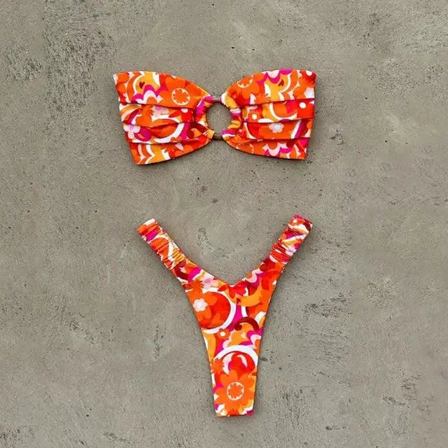 Bikini Palabra de Honor Chic Mirage Push-Up - High Trend Coture