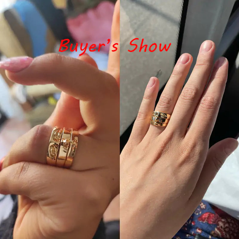 David Eye Rings For Women - High Trend Coture