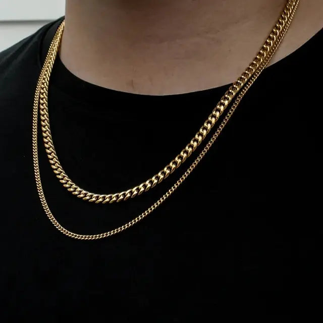 Twisted Rope Links Collar Necklace - High Trend Coture