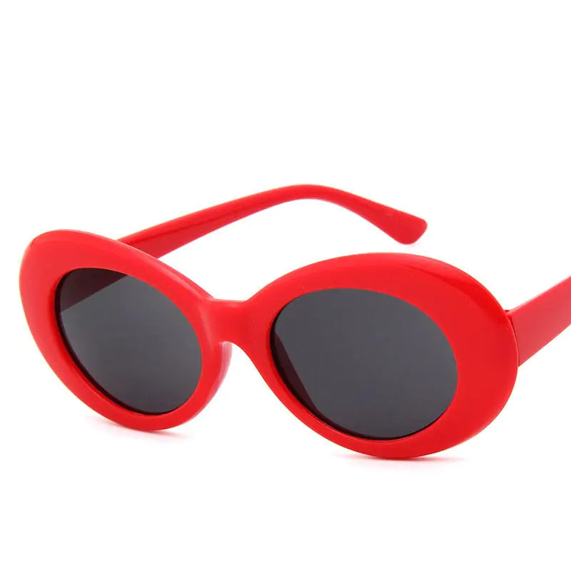 Kurt Cobain Retro Oval Sunglasses - High Trend Coture