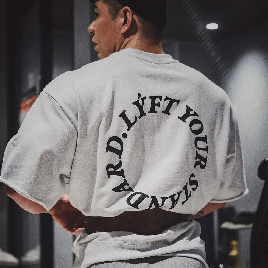 Camiseta Oversize Gym con Bolsillos - High Trend Coture