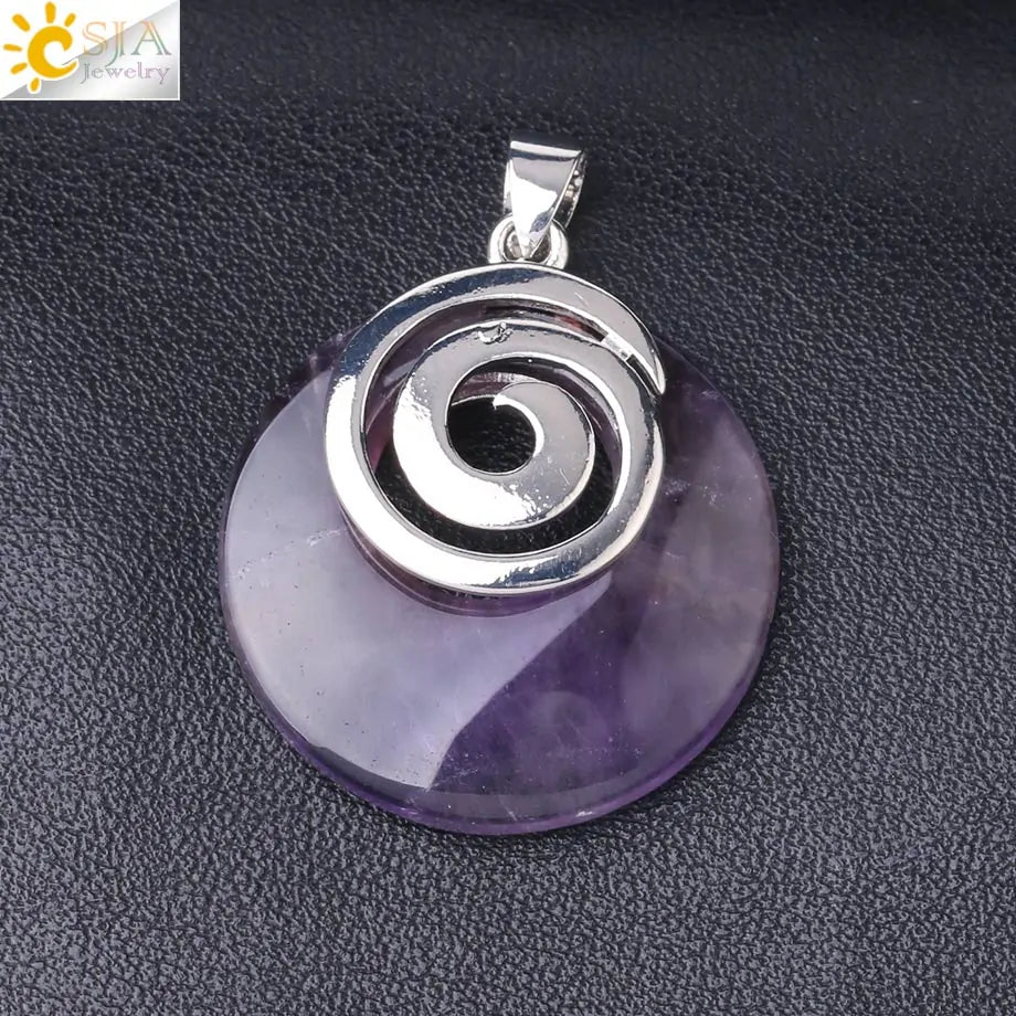 Natural Stone Pendants for Necklaces - High Trend Coture