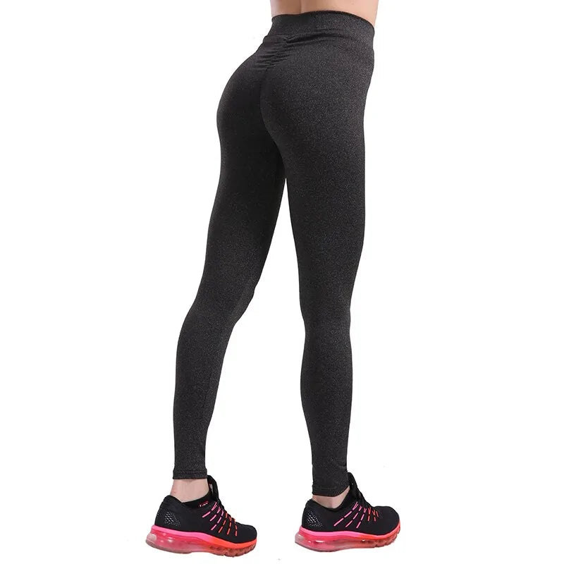 Leggings Deportivos con Cintura Cruzada Mujer - High Trend Coture