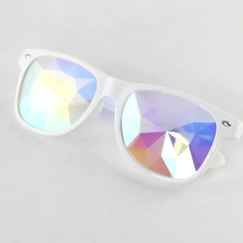 Kaleidoscope Sunglasses: Colorful Party Eyewear - High Trend Coture