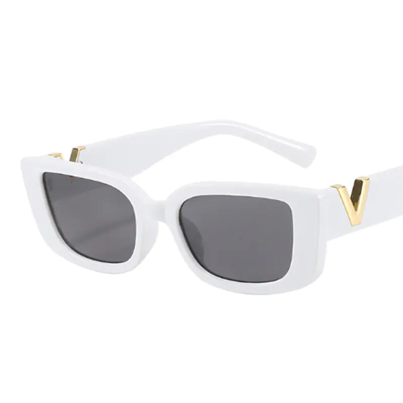 Rectangle Retro Sunglasses - High Trend Coture