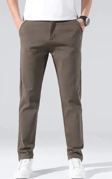 Pantalones de vestir hombre casuales elásticos - High Trend Coture