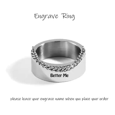 Modern Vintage Chain Ring - High Trend Coture