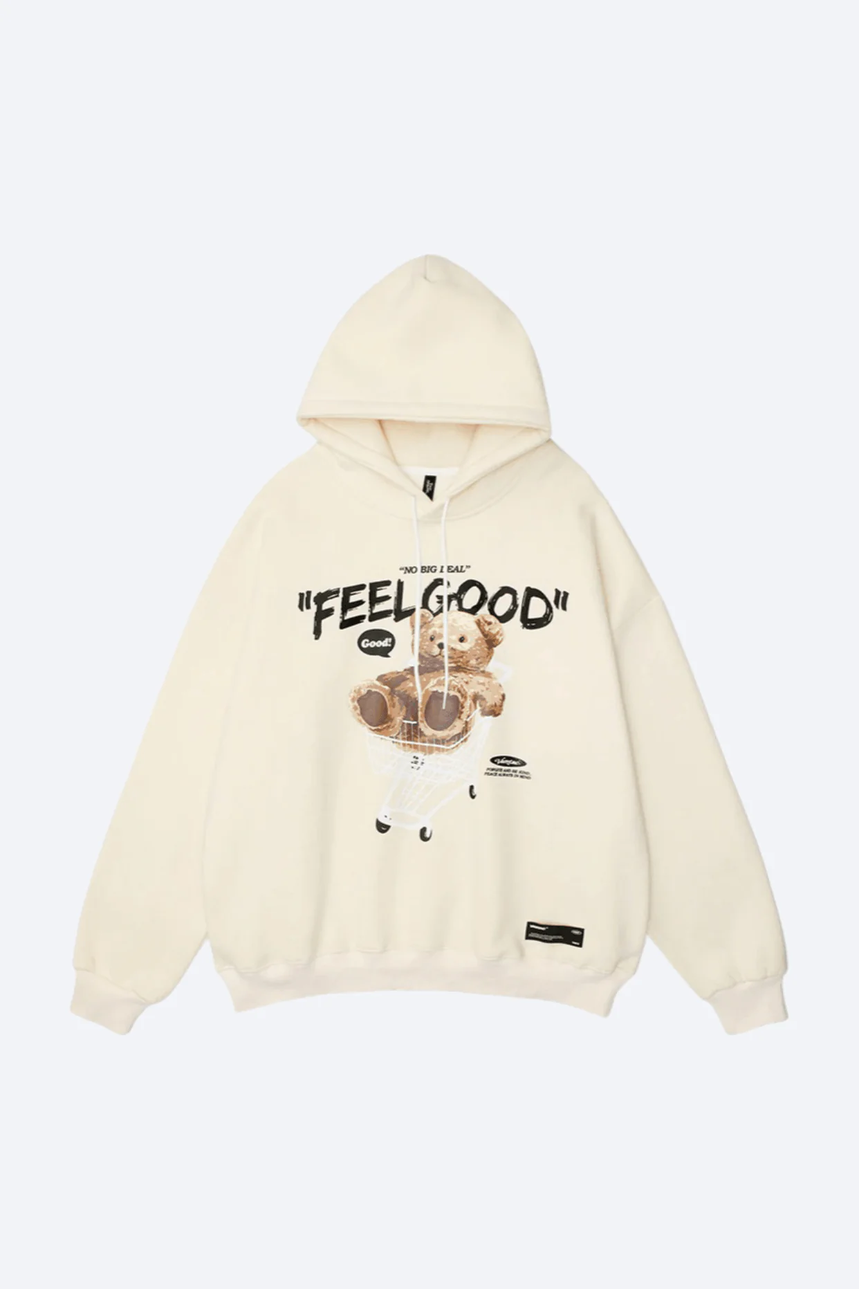 Feel Good Bear Printed Men's Sweatshirt