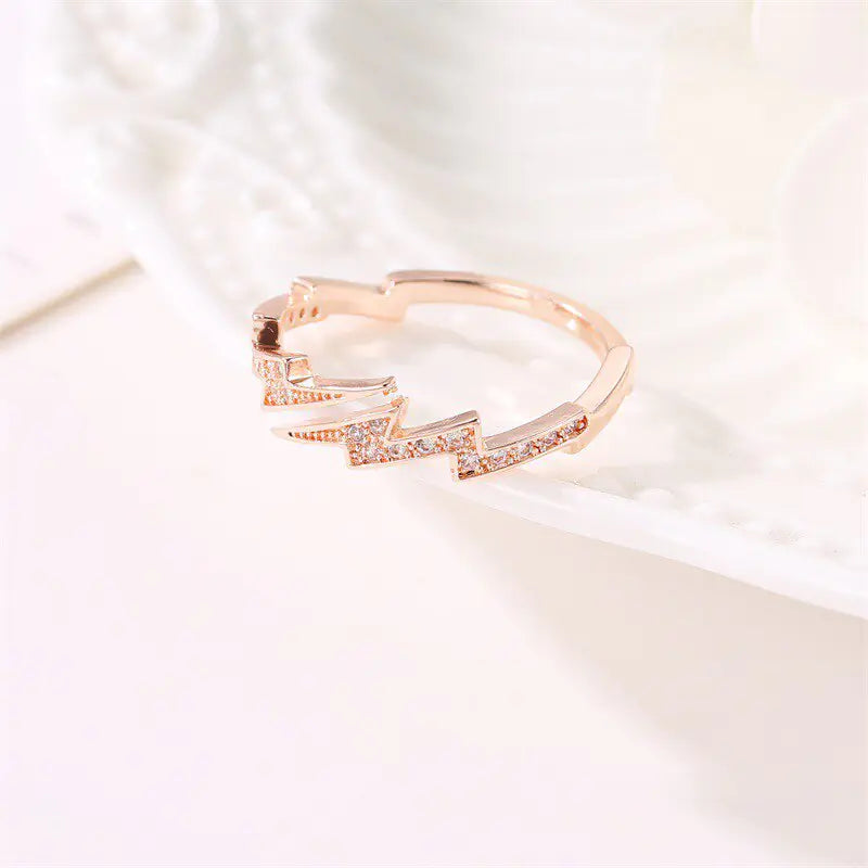 Lightning Opening Rings - High Trend Coture