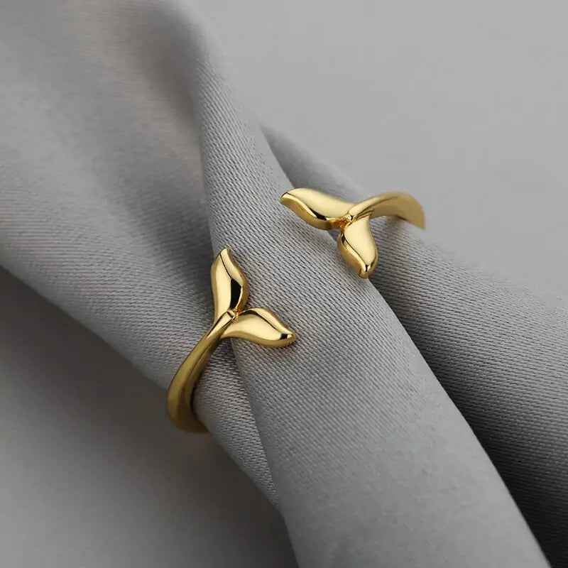 Mermaid Tail Open Rings - High Trend Coture