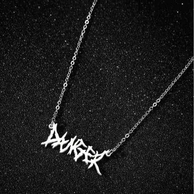 Rapper Letter Necklace - High Trend Coture