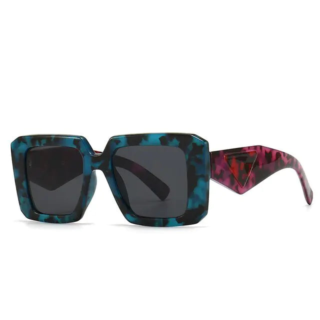 Retro Rectangular Cat Eye Sunglasses - High Trend Coture