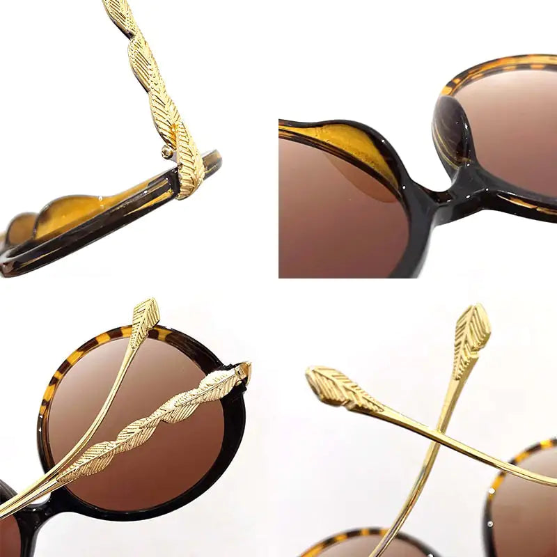 Vintage Round Frame Sunglasses - High Trend Coture