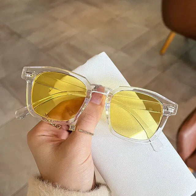 Clear Lens Square UV400 Sunglasses - High Trend Coture