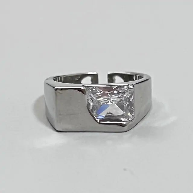 Shiny Unisex Crystal Rings - High Trend Coture
