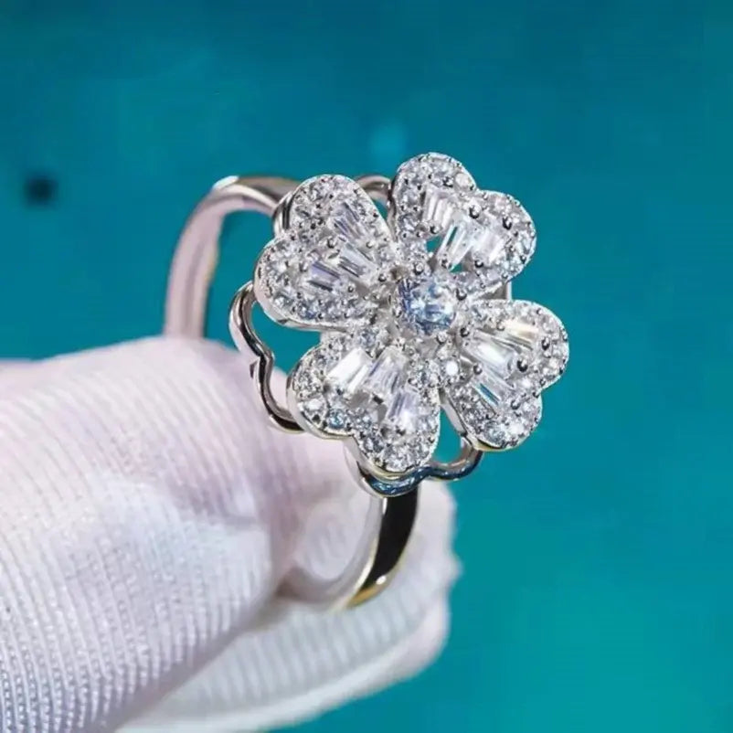 Four Leaf Clover Stress Rings - High Trend Coture