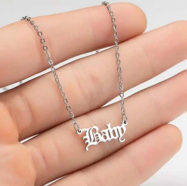 Rapper Letter Necklace - High Trend Coture