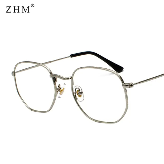 Metal Frame Pilot Mirror Sunglasses - High Trend Coture