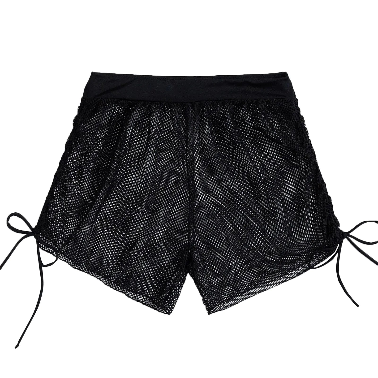 Short de Rejilla Cover Up para Mujer - High Trend Coture