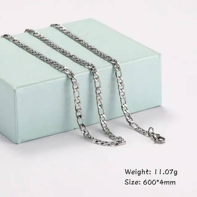 Men's Curb Cuban Chain Necklace - High Trend Coture