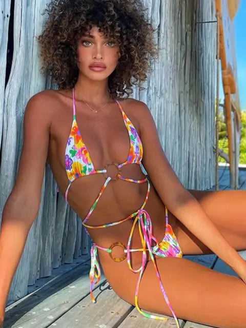Bikini con Triángulo al Revés - High Trend Coture