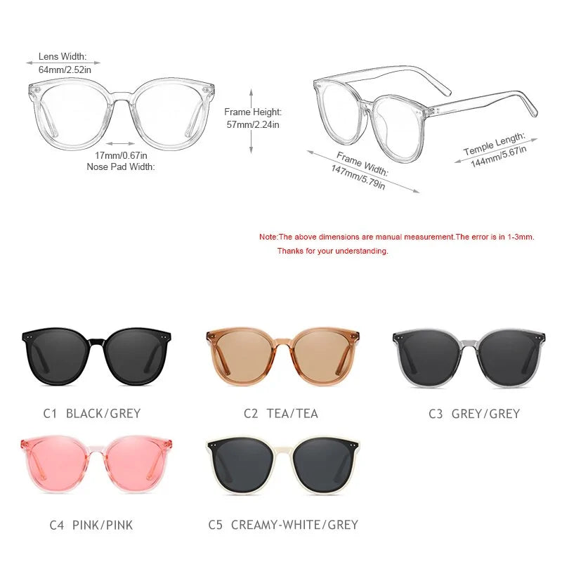 Oversized Polarized Sunglasses - High Trend Coture
