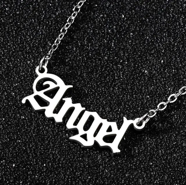 Rapper Letter Necklace - High Trend Coture