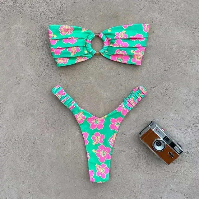 Bikini Palabra de Honor Chic Mirage Push-Up - High Trend Coture