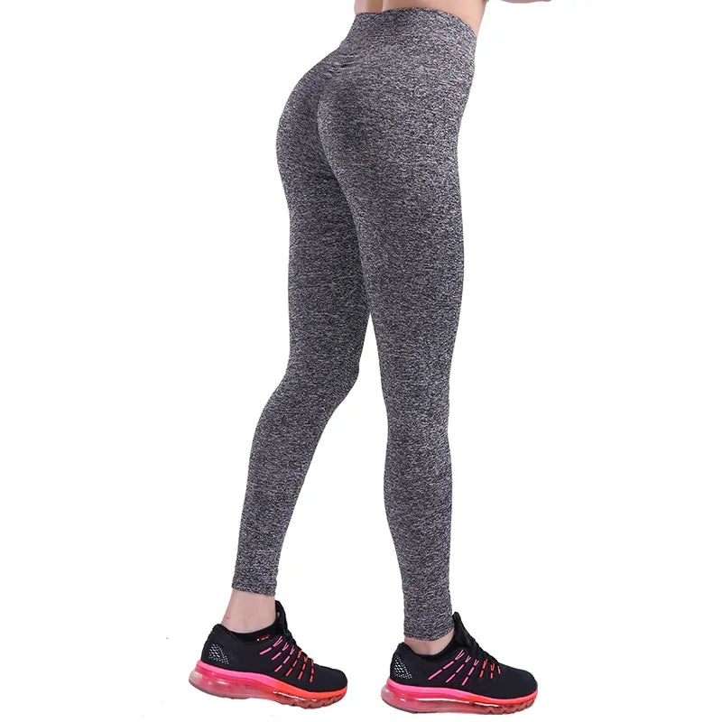 Leggings Deportivos con Cintura Cruzada Mujer - High Trend Coture