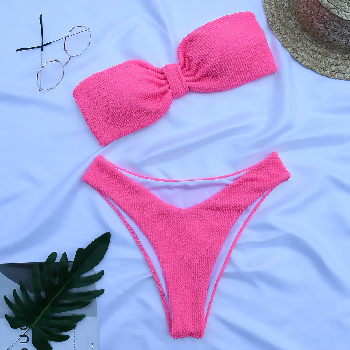 Conjunto de Bikini Bandeau Palabra de Honor - High Trend Coture