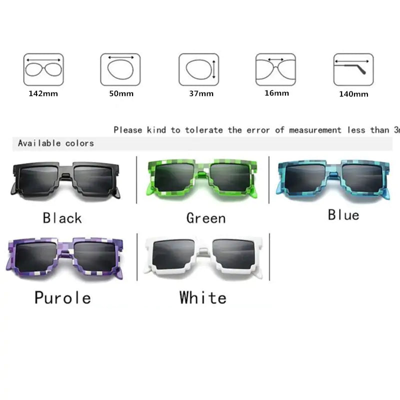 Mosaic Cosplay Sunglasses - High Trend Coture