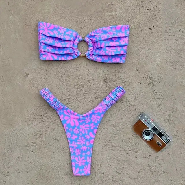 Bikini Palabra de Honor Chic Mirage Push-Up - High Trend Coture