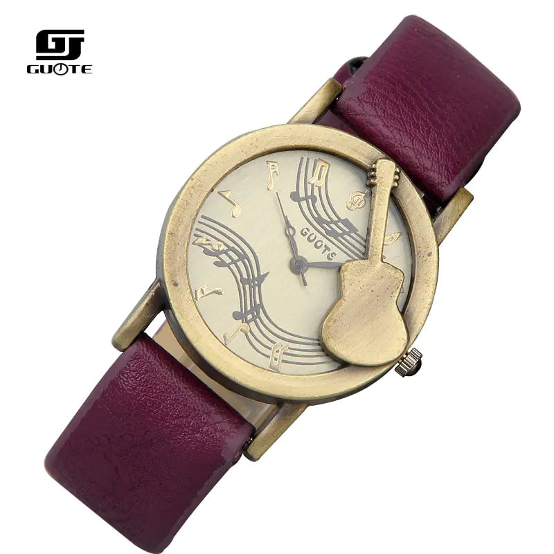 Women Fashion Tuitar Music Casual Watch - High Trend Coture