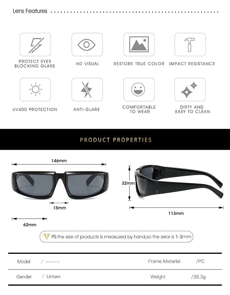 Steampunk Sunglasses - High Trend Coture
