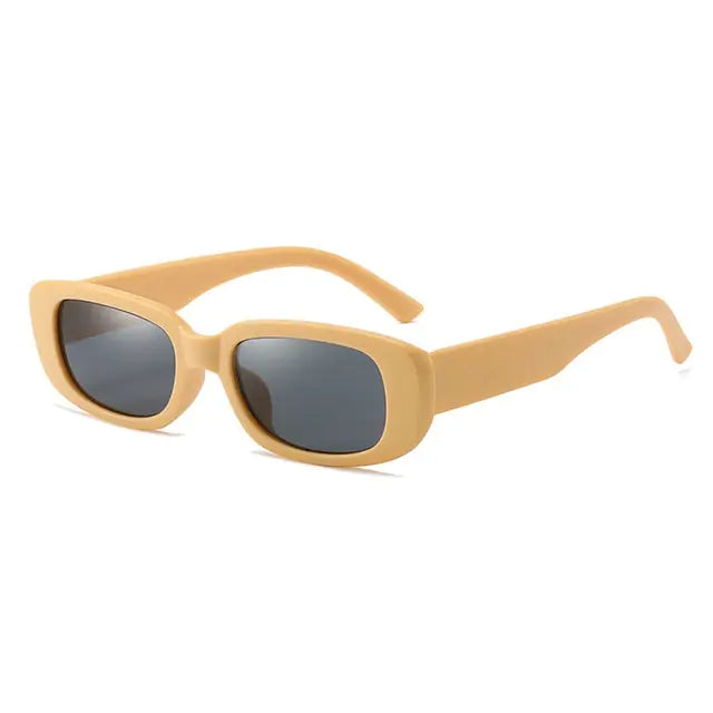 Rectangle Vintage Sunglasses for Women - High Trend Coture