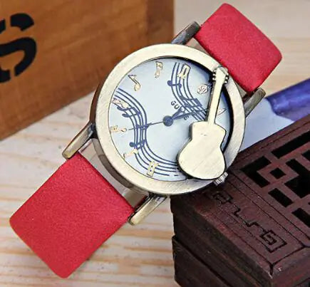 Women Fashion Tuitar Music Casual Watch - High Trend Coture