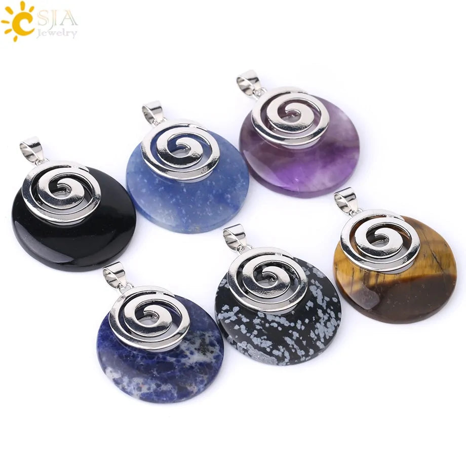 Natural Stone Pendants for Necklaces - High Trend Coture